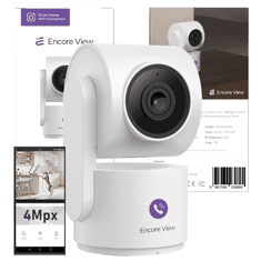 Nova WiFi PTZ 4Mpx FHD 3x zoom pametna domača kamera IR nočni vid USB-C Eagle
