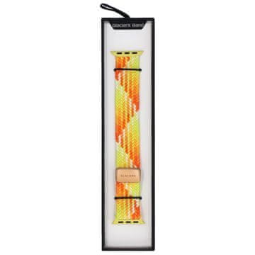 Nov pleten magnetni pašček z zaponko Citrus Candy za Apple Watch 38/40/41 mm Citrus