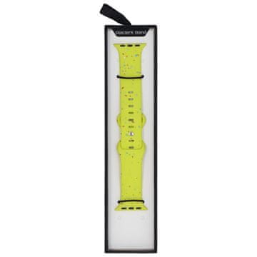 Nov silikonski pašček Loop Band Limeade Sprinkle za pametno uro Apple Watch 38/40/41 mm Lime Multicolor