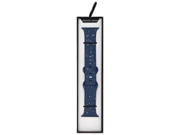 Nov silikonski pašček Pin&Loop Band Navy Sprinkle za pametno uro Apple Watch 42/44/45/49 mm, temno moder