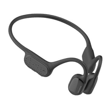 Nove AquaPro vodoodporne Bluetooth slušalke s kostno prevodnostjo za bazen IP68 črne barve