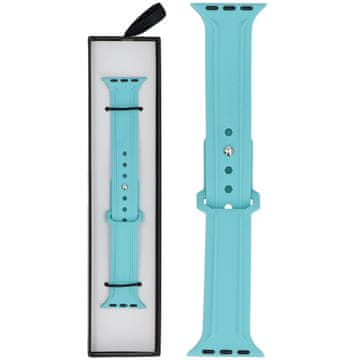 Nov silikonski pašček za pametno uro Synthwave Seafoam za Apple Watch 38/40/41 mm turkizna barva