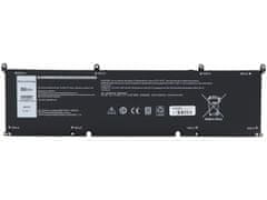 Nova baterija za Dell G5 15 (5510) (5511) (5515) XPS 15 (9500) Alienware m15 R5 R6 R7 86Wh 11.4V 7544mAh 69KF2