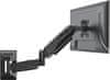 Nov stenski nosilec FlexWall za en TV monitor 13-32", ergonomski nastavljiv vrtljiv TRD-wblk-1AL