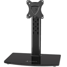 Nova noga za namizno stojalo SoloBase C za en TV monitor 13-32" ergonomska nastavljiva vrtljiva TRD-BLK-C1ST-13"-32"