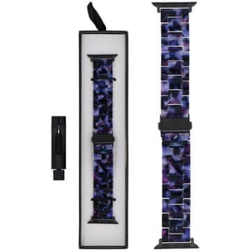 Nova zapestnica Resin Link Dark Orchard za Apple Watch 38/40/41 mm črne in barvne barve