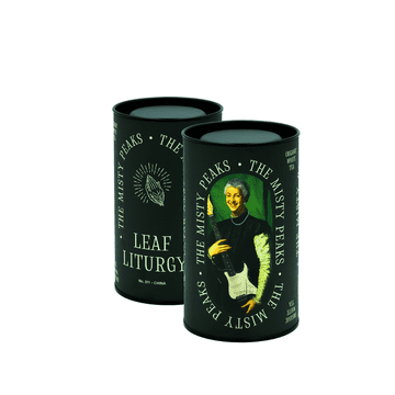 THE misty peaks - beli čaj iz listov liturgije BIO pločevinka 35 g