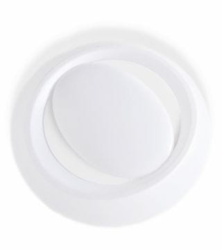 FKL LED stropna svetilka 42cm 24W srebrna hladna svetloba XD-R24