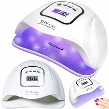 LEWER UV LED svetilka za nohte 80W SUN x5 Max za hibridne gele