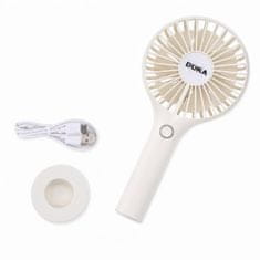 DUKA Ročni prenosni električni ventilator Mini Bris USB potovalni ventilator