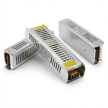 Napajalnik 12V Modularni LED COB 60W 5A IP20 160x40x31mm Tanek kovinski nosilec