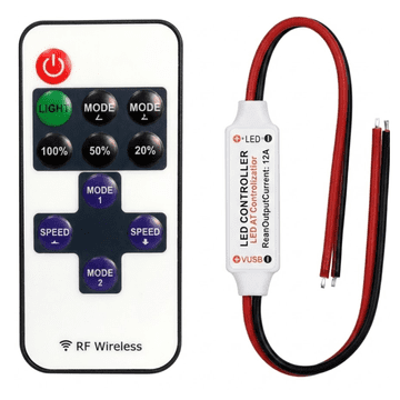 Krmilnik zatemnitve 5-24V 6A LED komplet Daljinski upravljalnik DC zatemnilnik majhen krmilnik