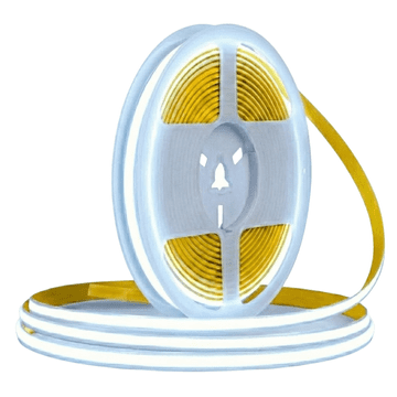 LED trak 12V COB 1m IP20 Svetloba 320LED/meter Močna 6000K Hladna svetloba