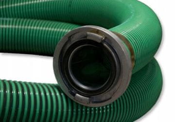 Cev Silomat PFT s fitingi DN50 30m spiralna zelena
