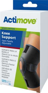 Kolenska opornica Actimove SE z izpostavljeno pogačico, nastavljiva velikost, univerzalna črna (7559310) (k=12)