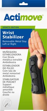 Actimove SE opornica za stabilizacijo zapestja z opornico leva ali desna velikost M črna (7572932) (k=12)