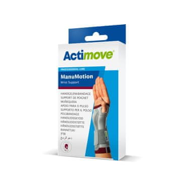 Actimove PRO opornica za stabilizacijo zapestja z ojačitvijo in medicinsko kompresijo velikost XXL (leva) bela (7349747) (k=12)