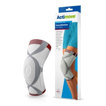 Kolenska opornica Actimove PRO z medicinsko kompresijo velikost M bela (7346813) (k=12)