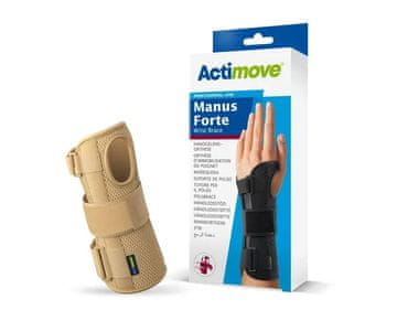 Opornica za zapestje Actimove PRO Manus Forte velikost S/M (desna) bež (7348233) (k=12)