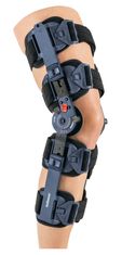 Kolenska opornica Actimove PRO z nastavljivim obsegom gibanja, univerzalna, črna (7627855) (k=12)