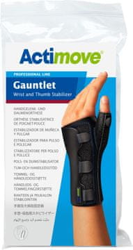Actimove PRO rokavica za stabilizacijo zapestja in palca z 2 opornicama velikost M črna (7285991) (k=12)