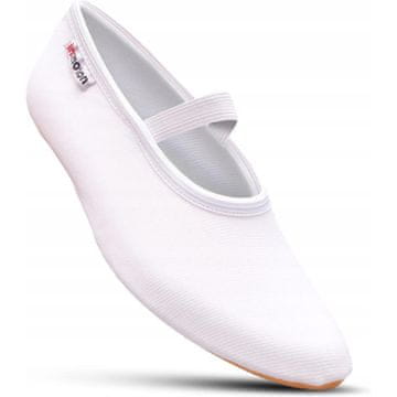 Inmotion Gimnastični baletni copati Sydney - beli 41