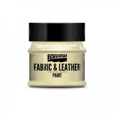 Pentart barva za tkanine in usnje 50 ml bež
