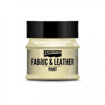Pentart barva za tkanine in usnje 50 ml bež