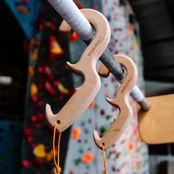 Mini cepini za vadbo WhiteOak - leseni ročaji za dvigovanje