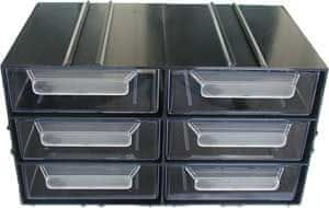 Konger PX6 | Organizatorski modul s 6 prozornimi predali