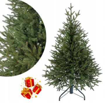 Umetno božično drevo smreka naravno 100% PE - majhno, vrhunsko, realistično 100 cm