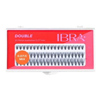 Šopki trepalnic Double MIX ibra Makeup