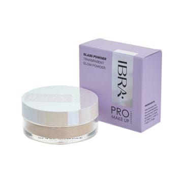 Osvetljujoči prozorni puder v prahu Glass Powder Pro Makeup Academy ibra Makeup