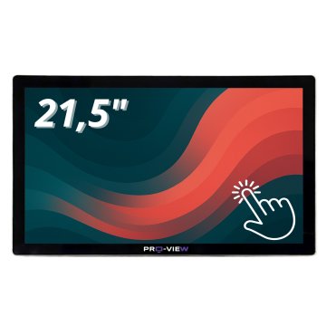 21,5-palčni industrijski monitor z zaslonom na dotik Full HD, vgrajen, kapacitivni, nosilec VESA, kovinsko ohišje, HDMI. Model M2150-COF-HV