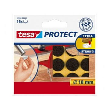 TESA FILTENE BLAZICE 18 mm RJAVE 16 kosov.