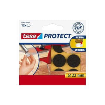 TESA FILTENE BLAZICE 22 mm RJAVE 12 kosov.