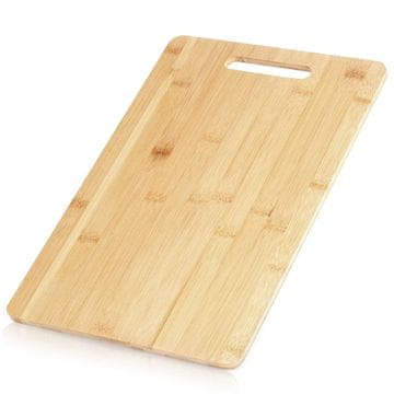 Northix Bambusova deska za rezanje z ročajem, 40x25,5 cm