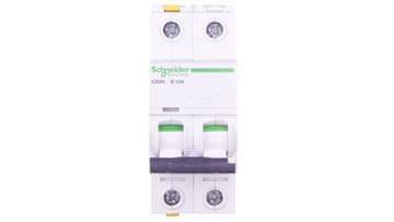 Schneider Odklopnik 2P B 10A 6kA AC iC60N-B10-2 Acti9 A9F03210