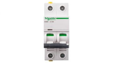 Schneider Odklopnik 2P C 10A 6kA AC iC60N-C10-2 Acti9 A9F04210