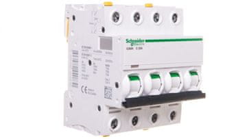 Schneider Odklopnik 4P C 25A 6kA AC iC60N-C25-4 Acti9 A9F04425