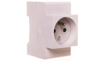 Kanlux Modularna servisna vtičnica 2P+Z 16A 250V za DIN letev KMFS-16A 19490