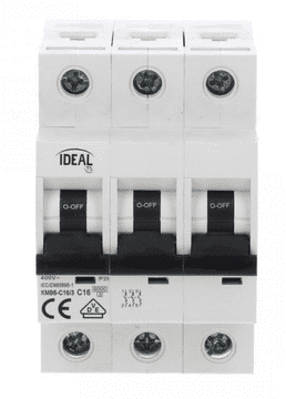 Kanlux Odklopnik 3P C 16A 6kA AC KMB6-C16/3 VDE 23154