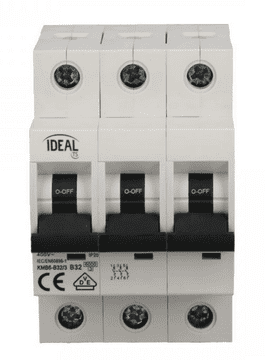 Kanlux Odklopnik 3P B 32A 6kA AC KMB6-B32/3 VDE 23159