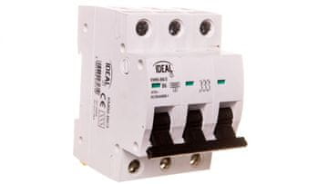 Kanlux Preobremenilno zaščitno stikalo 3P B 6A 6kA AC KMB6-B6/3 VDE 23171