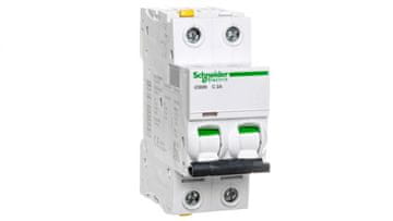 Schneider Odklopnik 2P C 2A 6kA AC iC60N-C2-2 Acti9 A9F04202