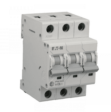 Eaton Odklopnik 3P C 6A 6kA AC xPole Home HN-C6/3 194888