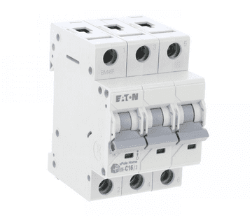 Eaton Odklopnik 3P C 16A 6kA AC xPole Home HN-C16/3 194891