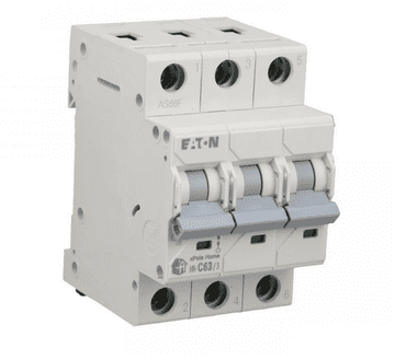 Eaton Odklopnik 3P C 63A 6kA AC xPole Home HN-C63/3 194897