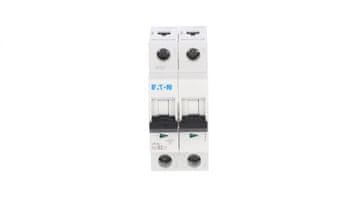 Eaton Odklopnik 2P B 2A 6kA AC PL6-B2/2 286550