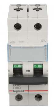 LEGRAND Odklopnik 2P D 16A 6kA AC S302 TX3 403738